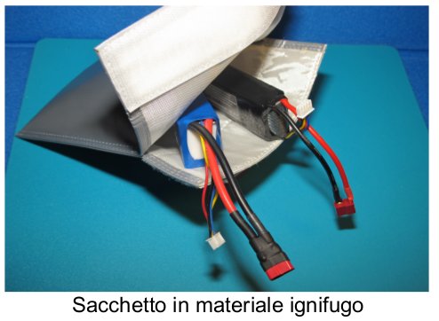 sacchetto ignifugo